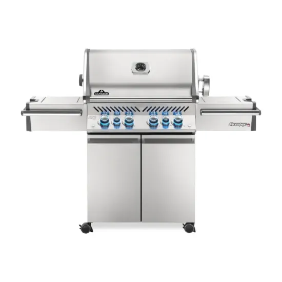 Picture of Prestige PRO™ 500 Propane Gas Grill with Infrared Rear and Side Burners, Stainless Steel