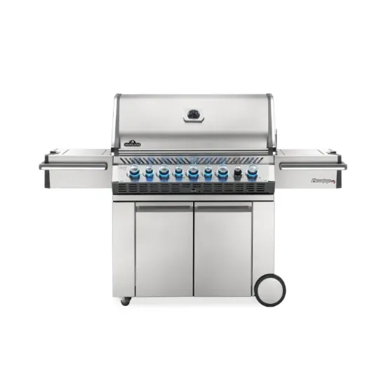 Picture of Prestige PRO™ 665 Natural Gas Grill with Infrared Rear and Side Burners, Stainless Steel