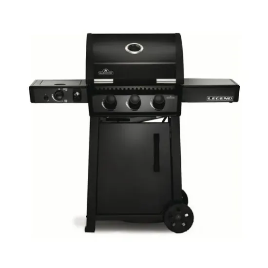 Picture of Offered by The Grills Shop Store - Legend 365 Propane Gas Grill with Infrared Side Burner,Black | Napoleon